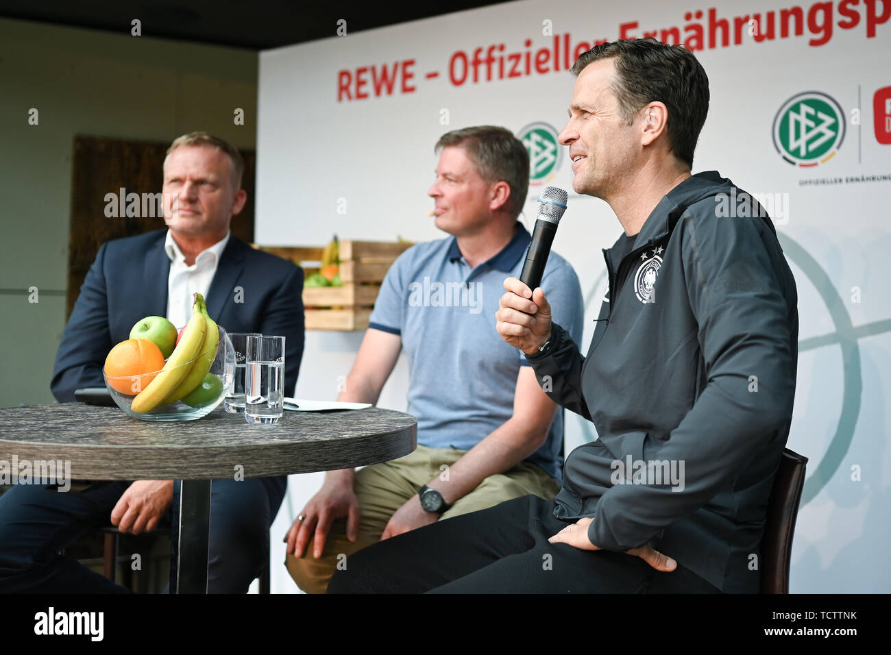 Mainz Germany 10th June 19 Peter Maly Managing Director Rewe Markt Gmbh Press Spokesman Jens Grittner