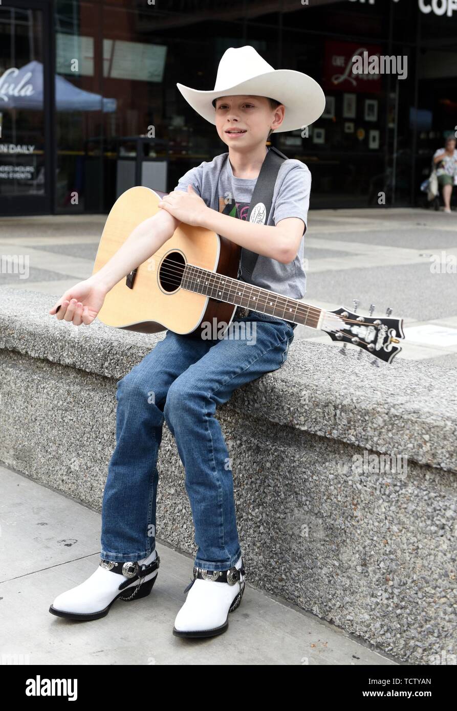 Nashville, TN, USA. 8th June, 2019. Mason Ramsey in attendance for