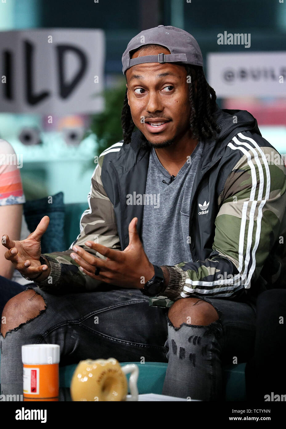 Trent Shelton New York, USA. 10 June, 2019. Trent Shelton at the BUILD Brunch Show