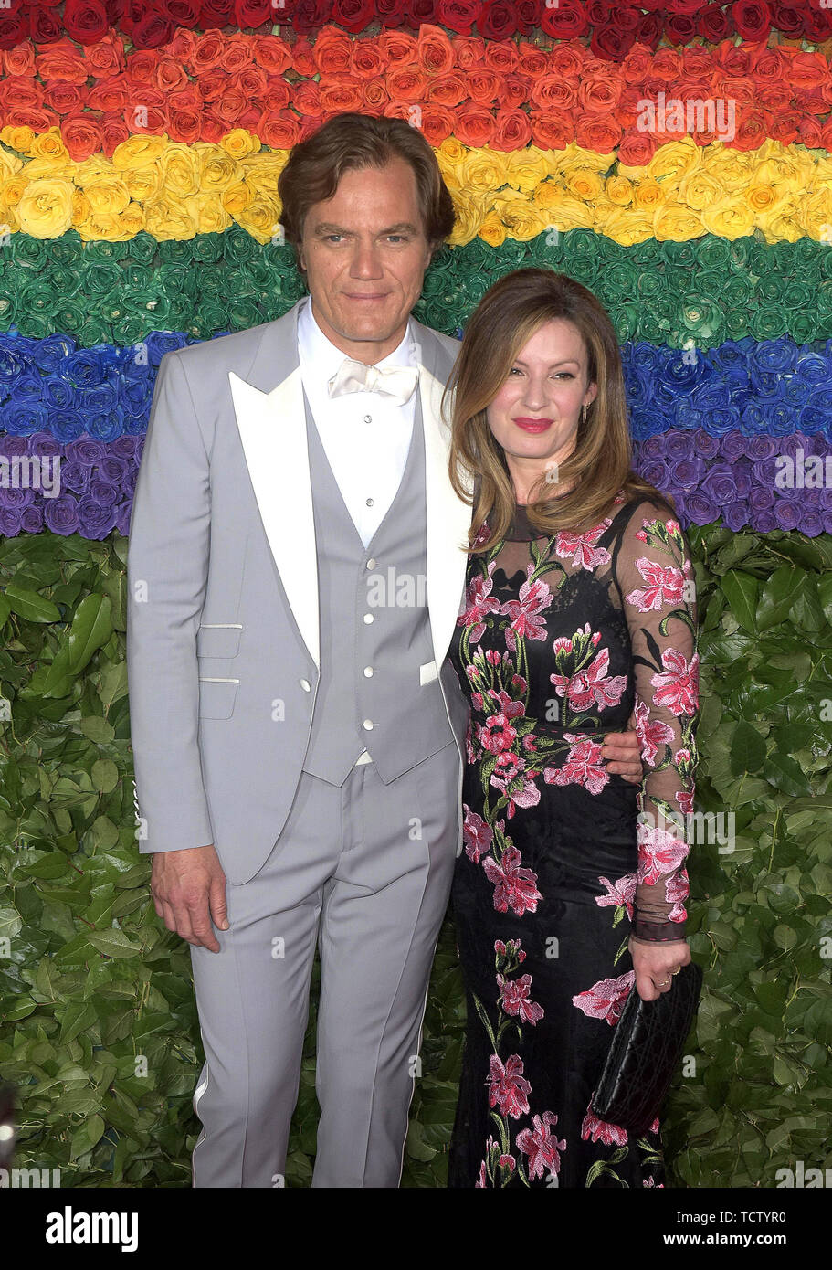 NEW YORK, NEW YORK JUNE 09 Michael Shannon and wife, Kate Shannon