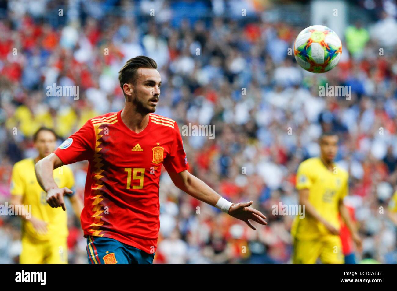 Fabian Ruiz During European Championship Qualifying Match Spain Vs Sweden Madrid 10 June Credit Cordon Press Alamy Live News Stock Photo Alamy
