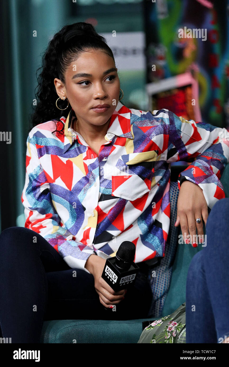 New York, USA. 10 June, 2019. Alexandra Shipp at the BUILD Speaker