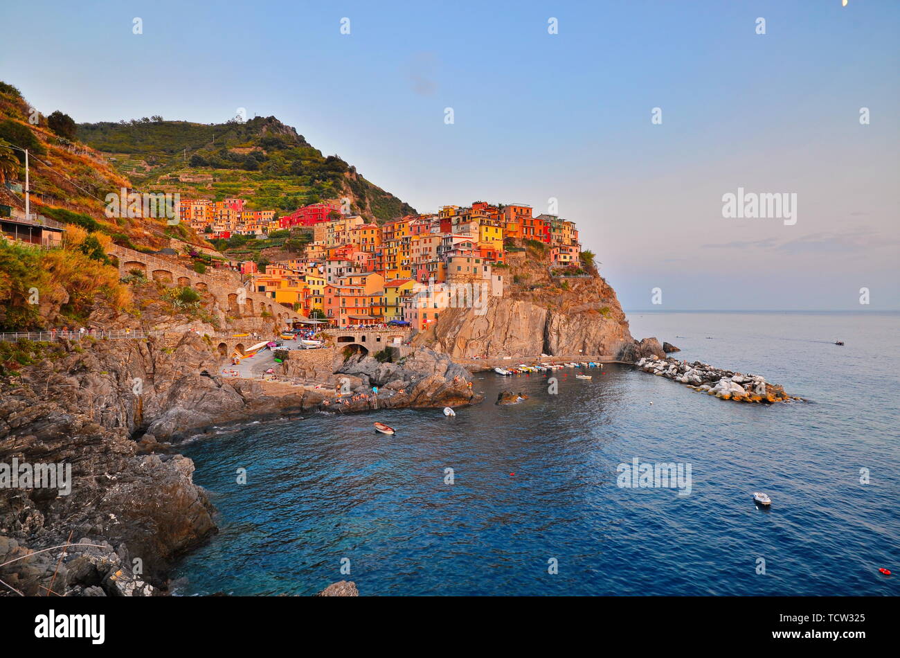 Five fishing village, Italy Stock Photo - Alamy