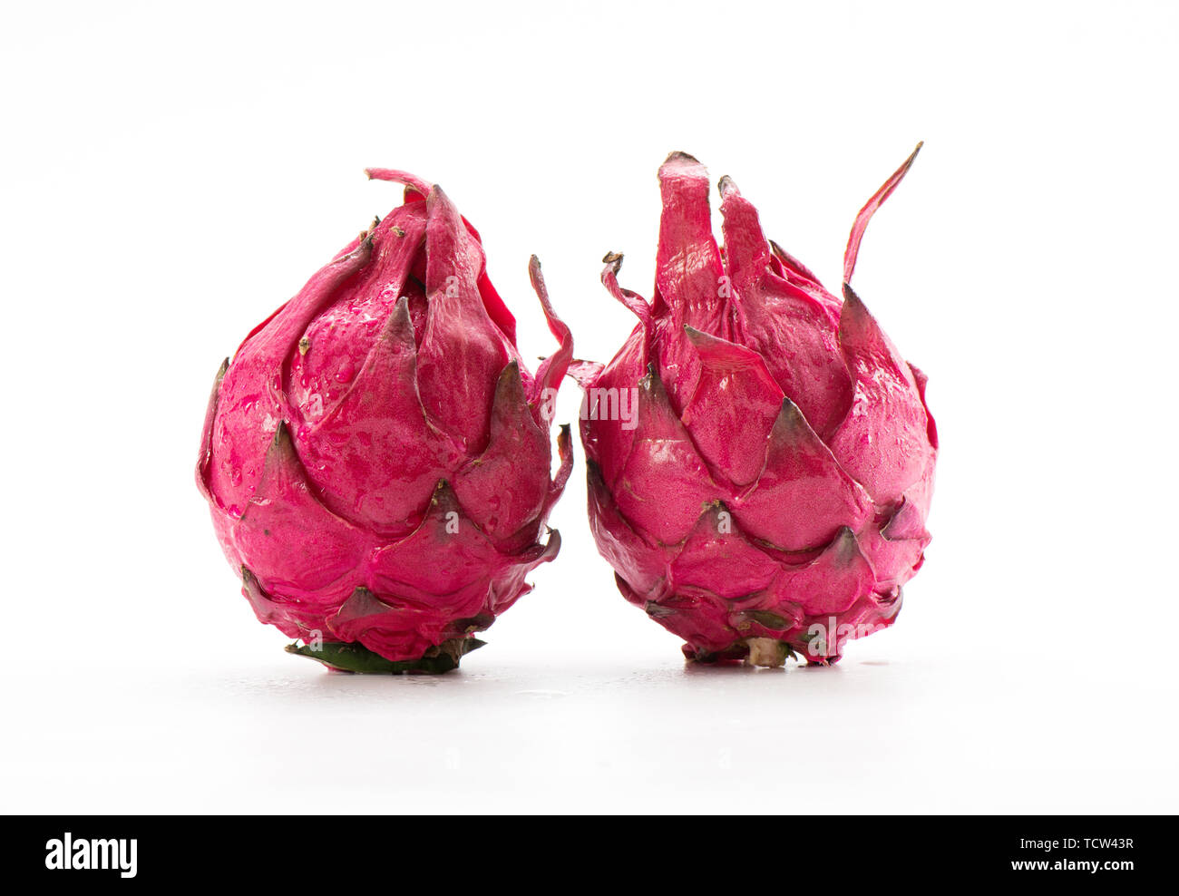 Red dragon fruit. Stock Photo