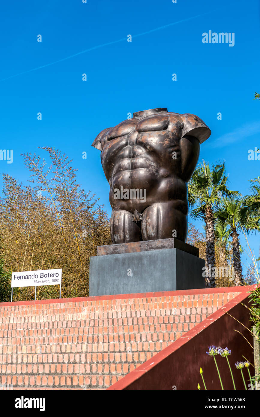 Buddha Eden Park. Statue in Budha Eden Park . Bombarral Portugal