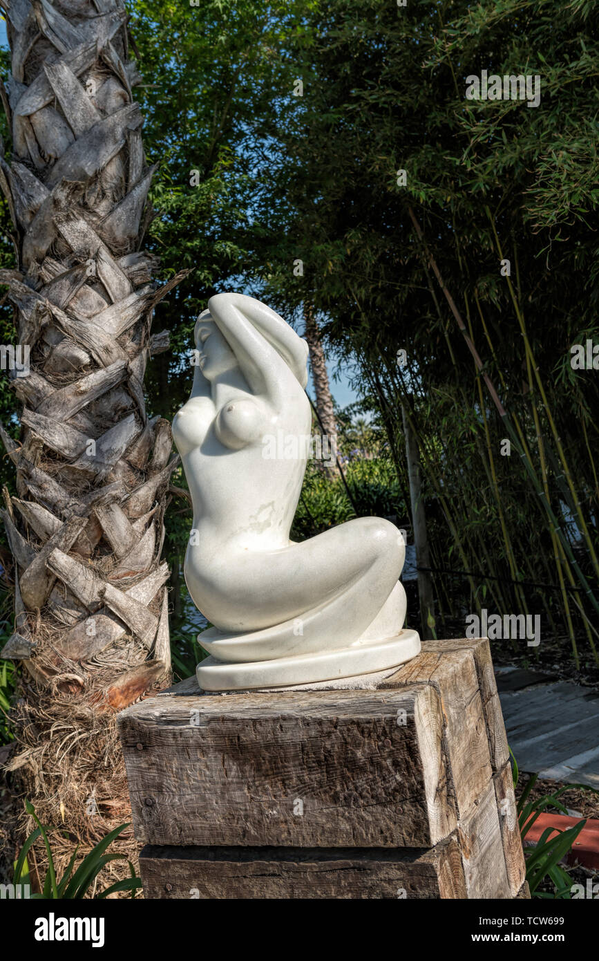 Buddha Eden Park. Statue in Budha Eden Park . Bombarral Portugal