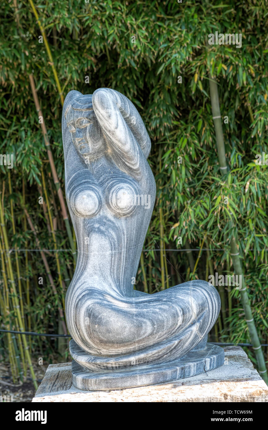 Buddha Eden Park. Statue in Budha Eden Park . Bombarral Portugal