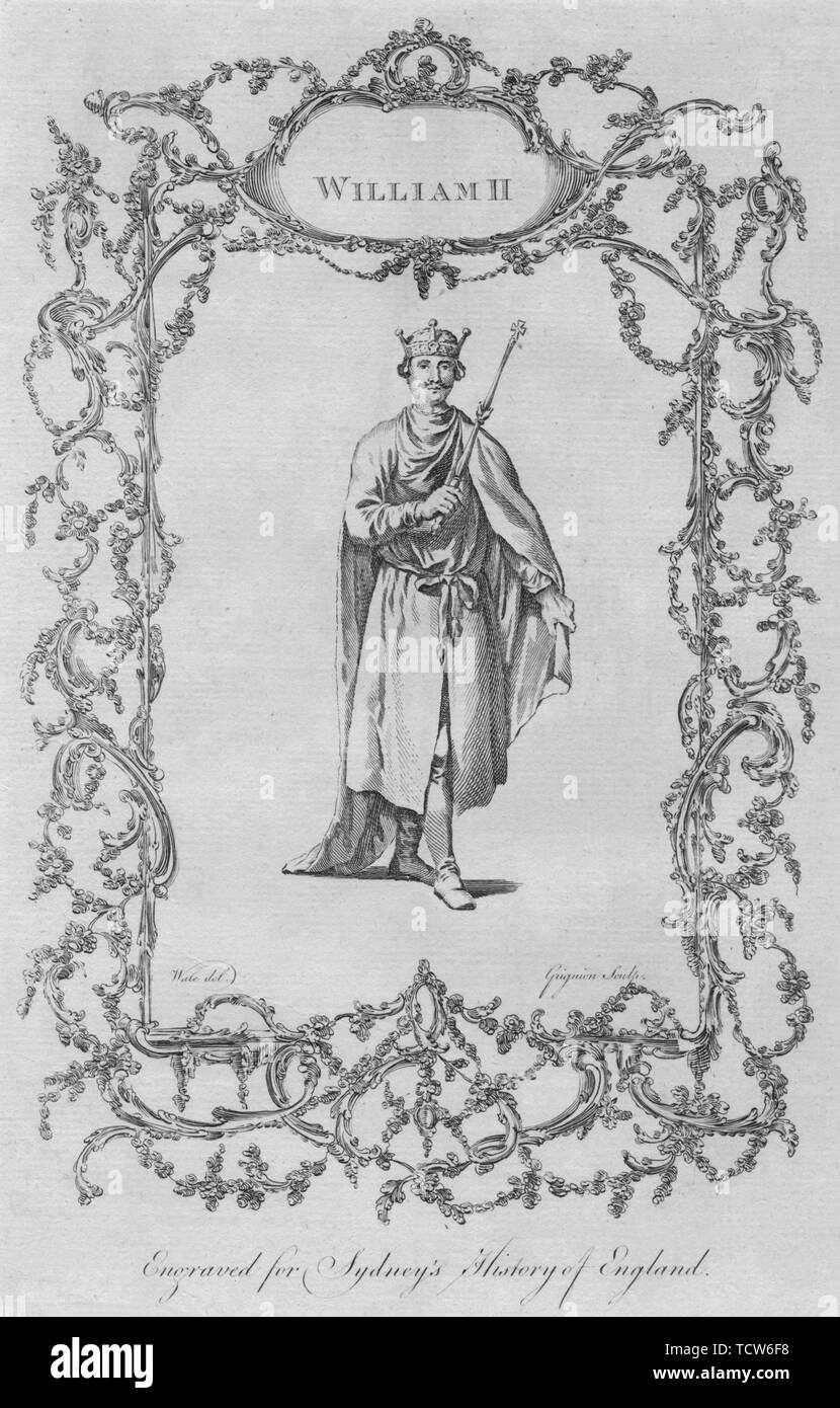 'William II', 1773.  Creator: Unknown. Stock Photo