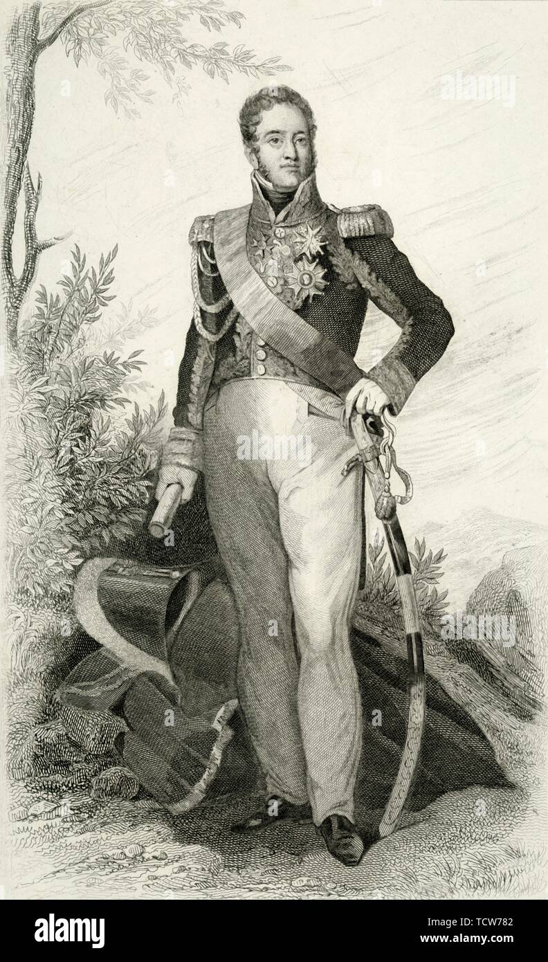 Louis Gabriel Suchet, 1804, (1839). Creator Contenau Stock Photo Alamy