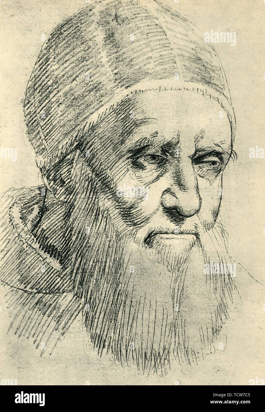 Pope Julius II, c1512, (1943). Creator: Raphael. Stock Photo