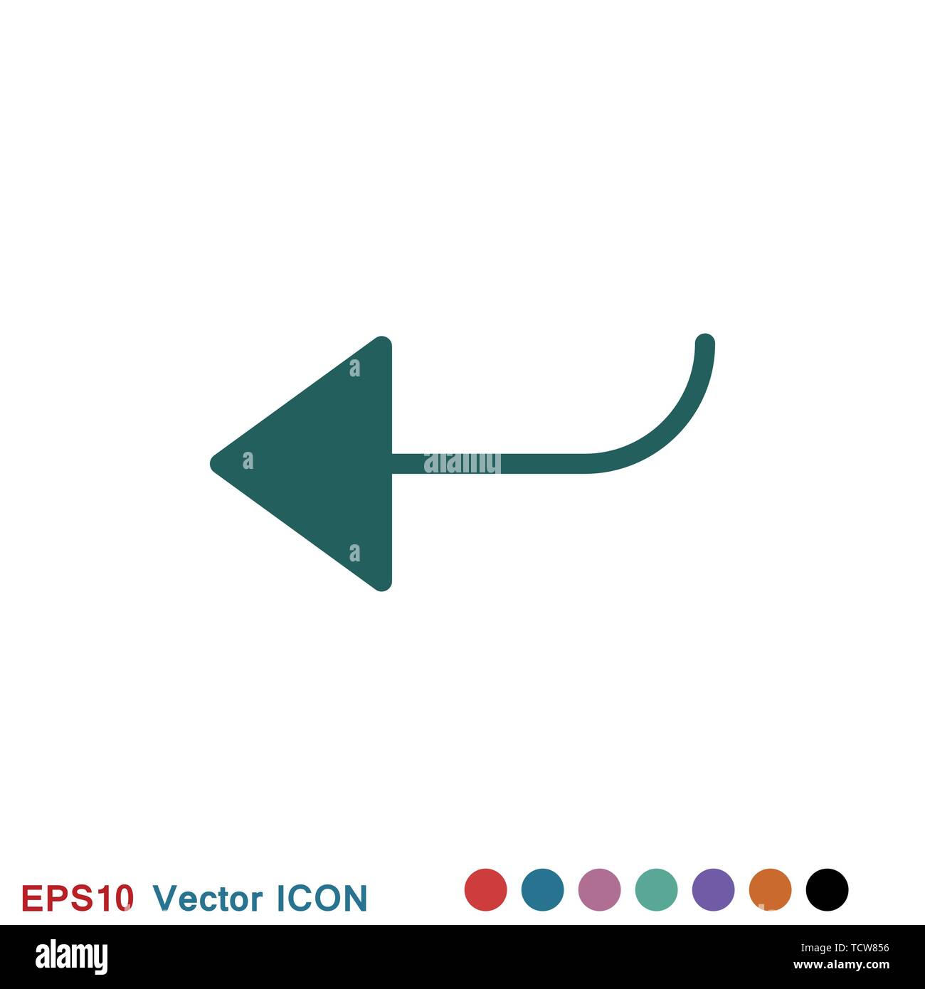 Random arrows icon set Cut Out Stock Images & Pictures - Alamy