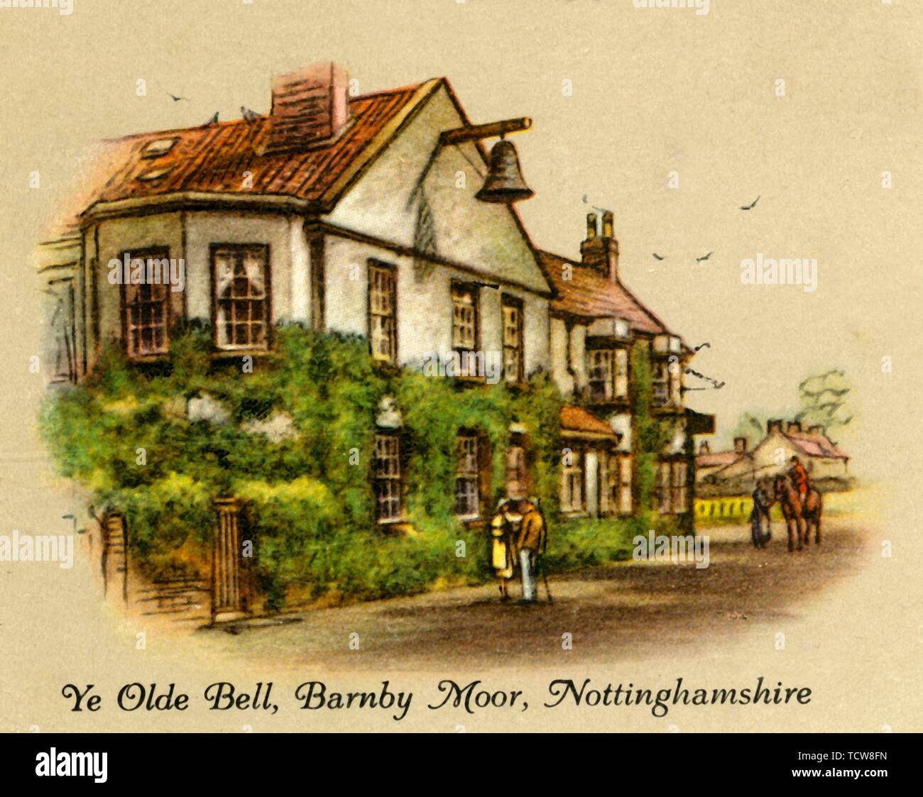 'Ye Olde Bell, Barnby Moor, Nottinghamshire', 1936. Creator: Unknown ...