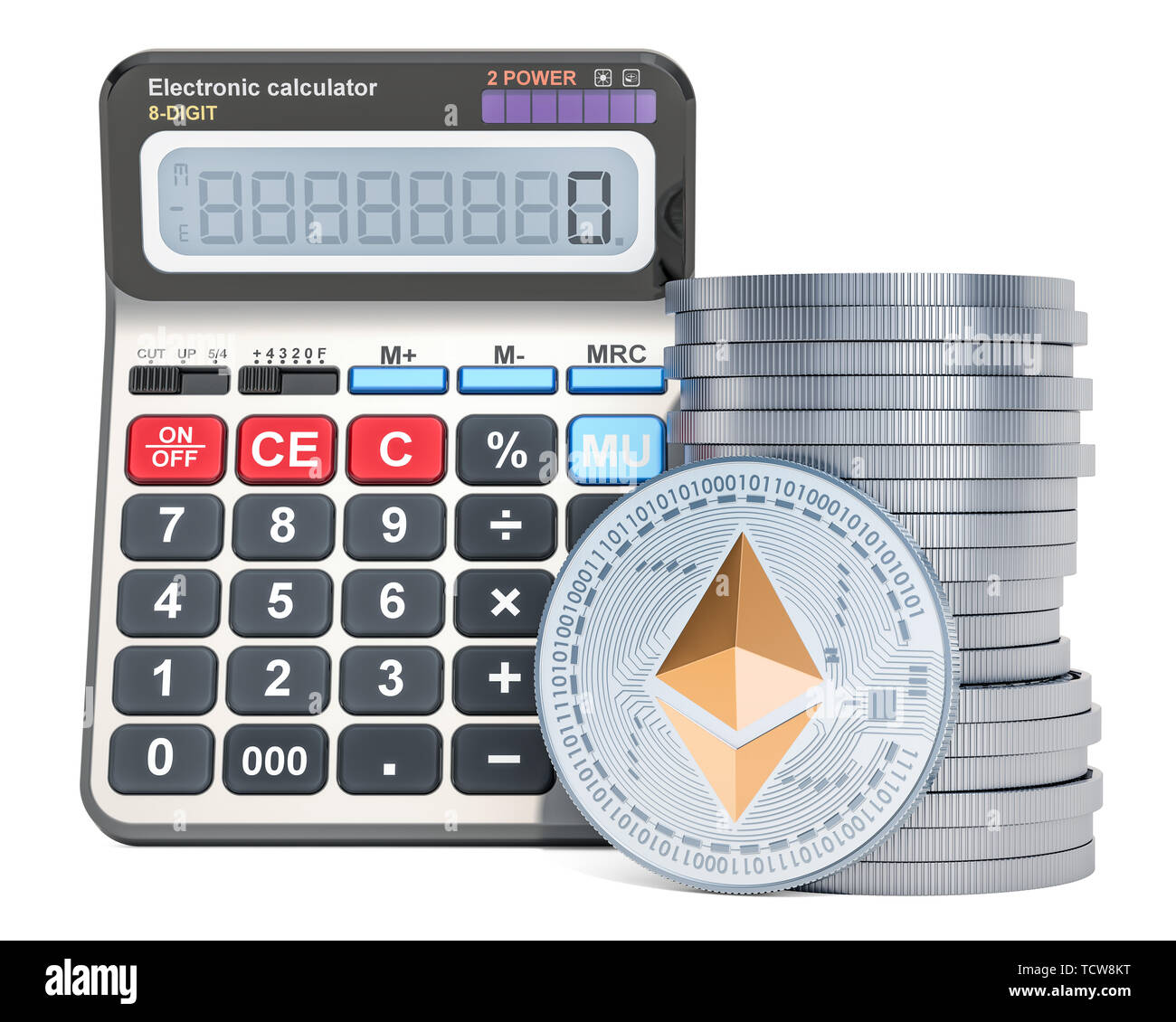 Crypto calculator Cut Out Stock Images & Pictures - Alamy