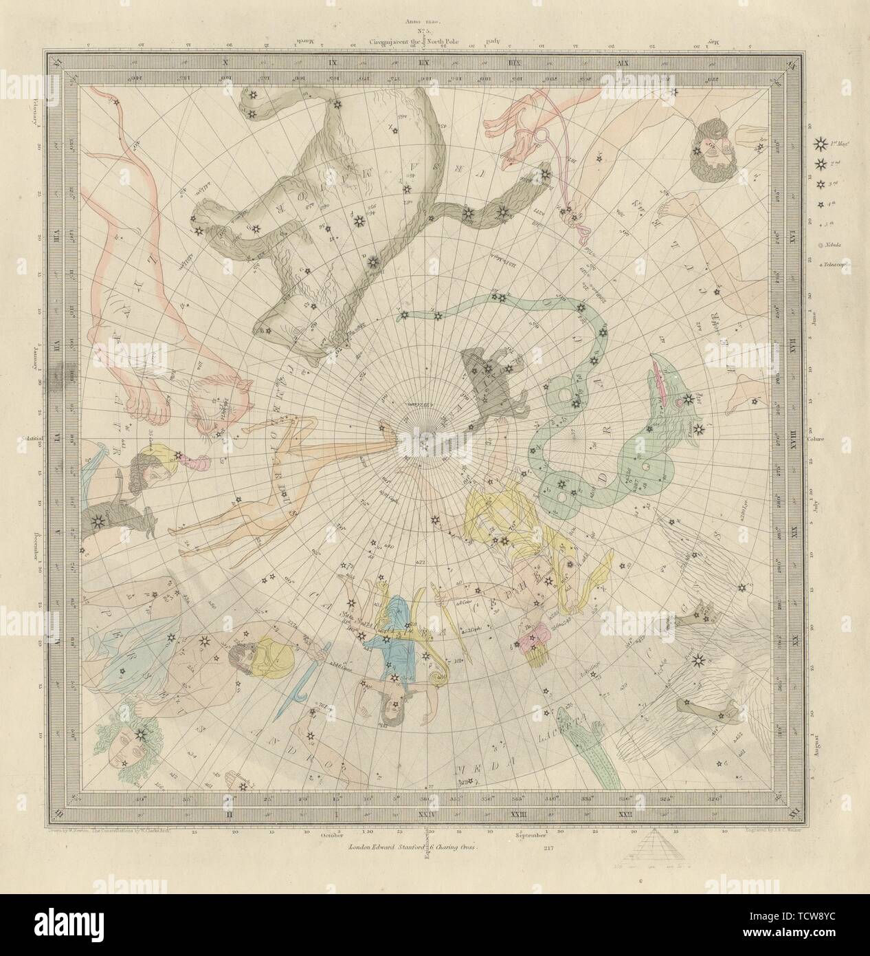 Celestial map antique hi-res stock photography and images Celestial map antique hi-res stock photography and images