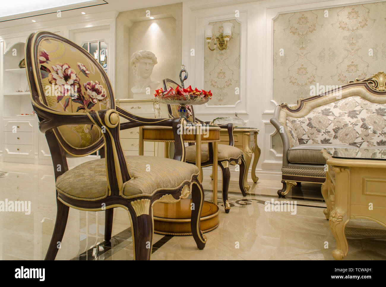 American style furniture Stock Photo Alamy