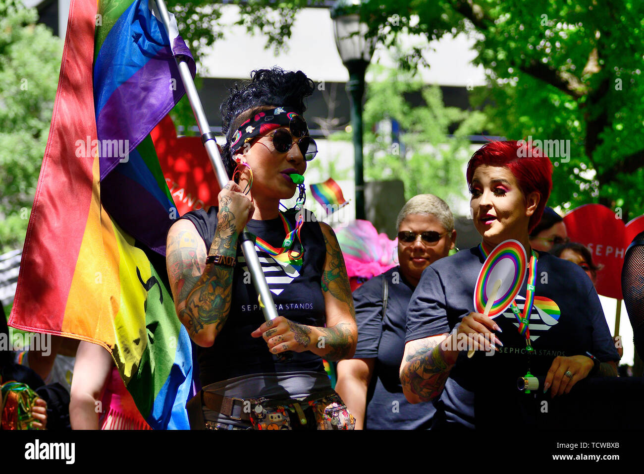 Thousands attend the annual Philly Pride Parade celebrating the LGBTQI