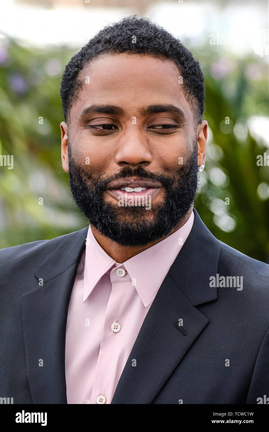 John David Washington at the 'BlacKkKlansman' photocall on Tuesday 15