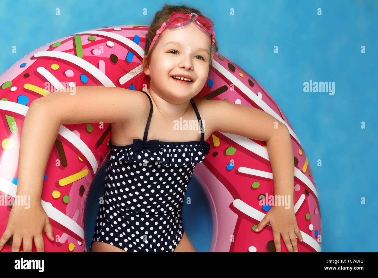 donut bathing suit girl