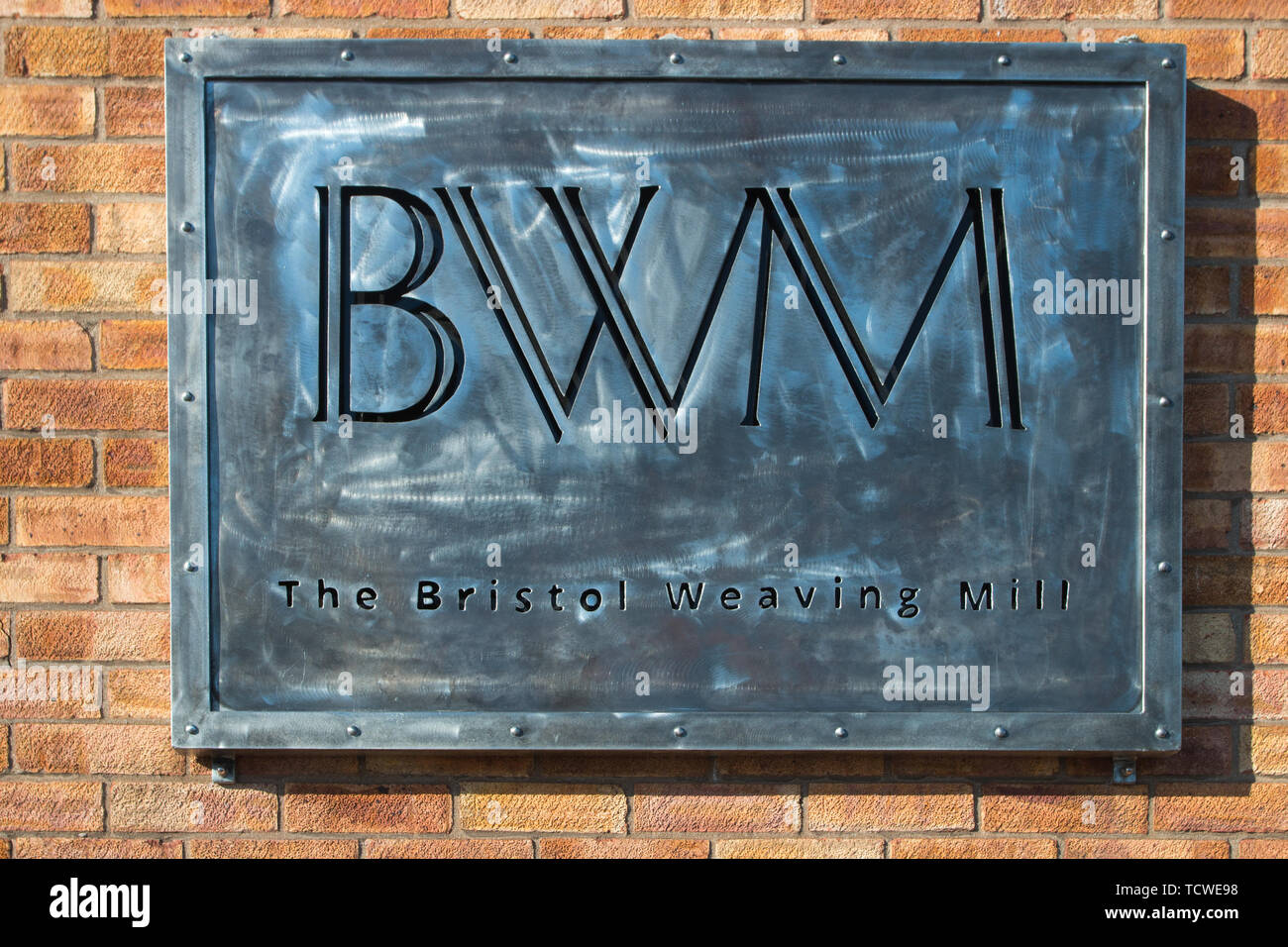 BRISTOL: The Bristol Weaving Mill Stock Photo