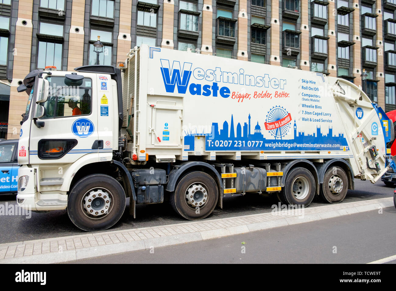 Westminster rubbish hires stock photography and images Alamy