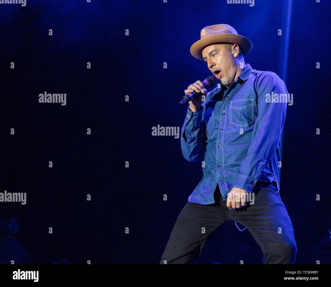 June 8, 2019 - Dana Point, California, U.S - DOUG 'SA' MARTINEZ of 311 ...