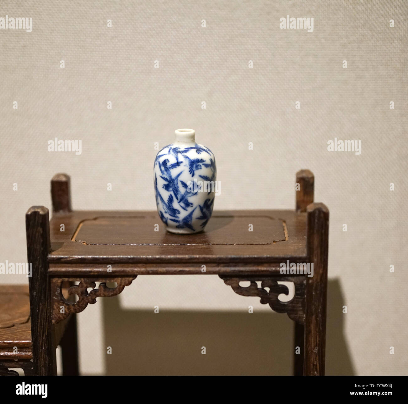 Ming and Qing snuff bottles Stock Photo