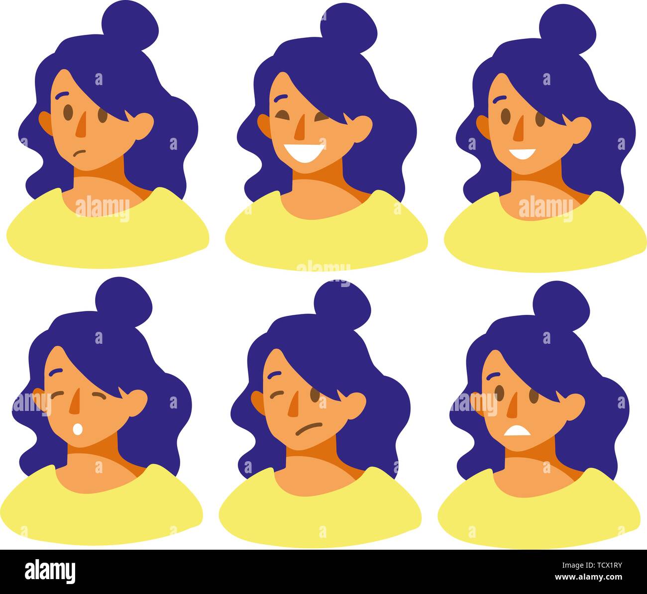 來 emoji: a way for a girl to express her emotions.