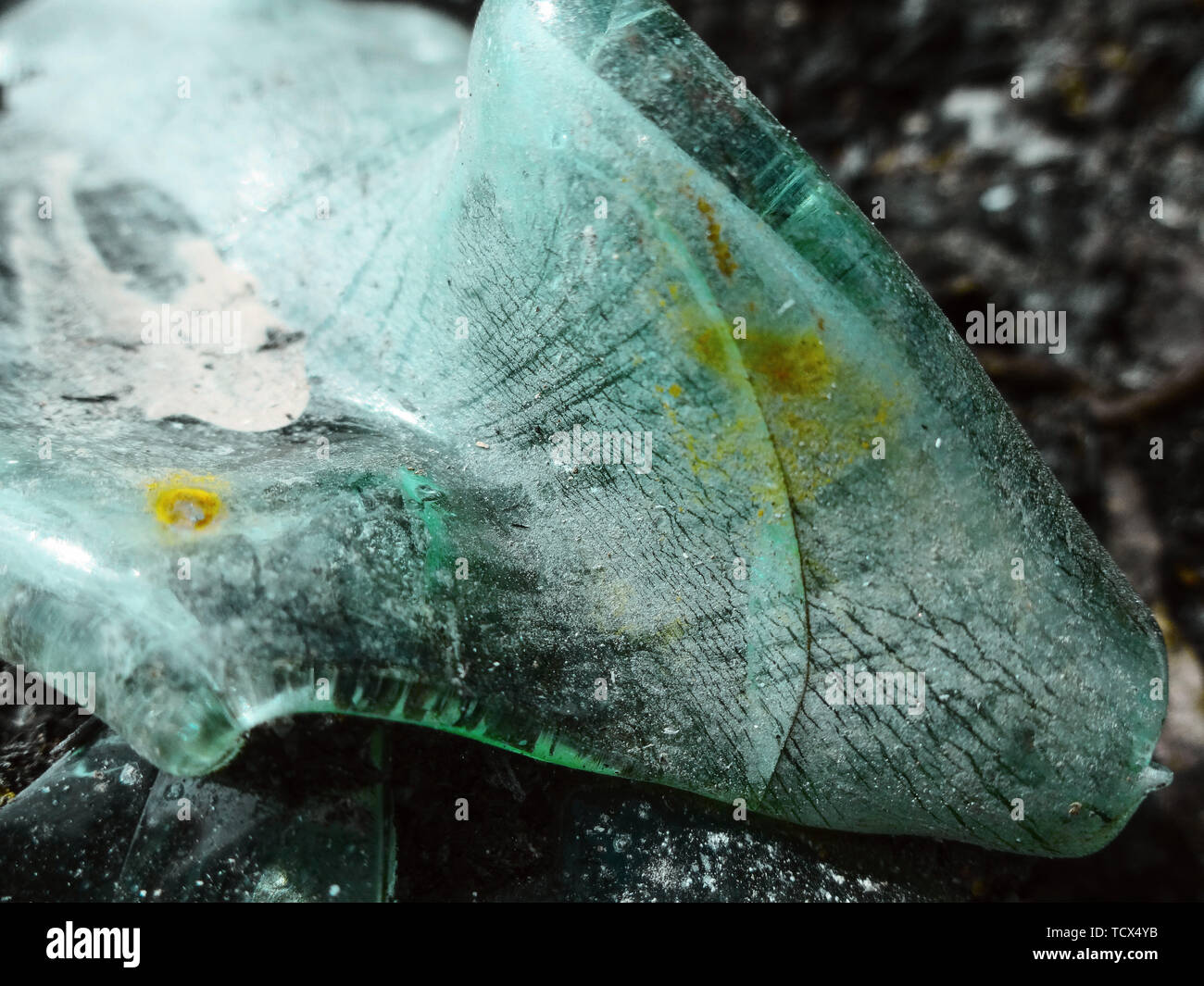 Glass Fiber Beer Can And Glass Melted After Fire Stock Photo - Download  Image Now - Accidents and Disasters, Apocalypse, Arid Climate - iStock