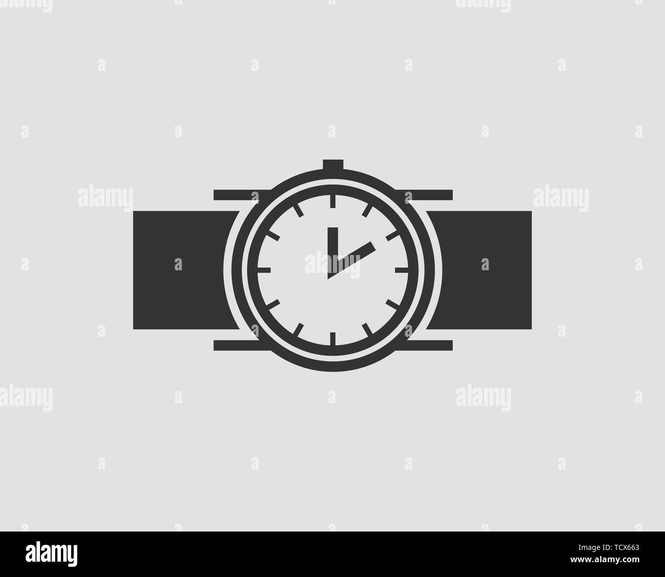 Hand wrist watch icon. Wristwatch vector Stock Vector Image & Art Alamy
