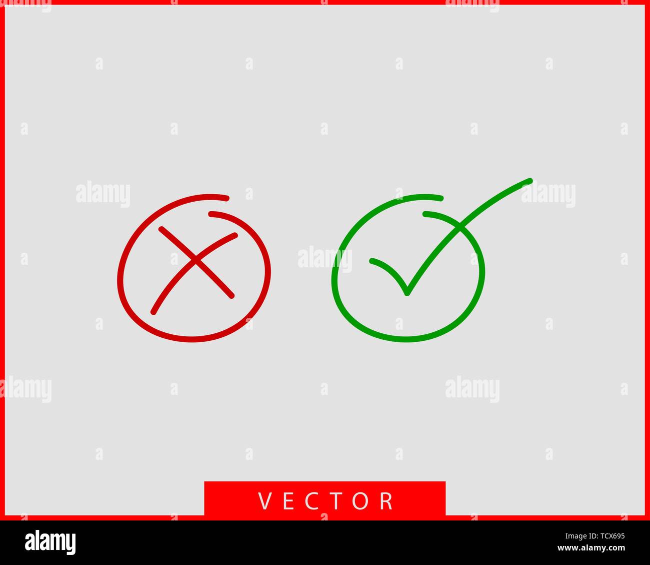 Check mark icon vector symbol design element Stock Vector Image & Art ...