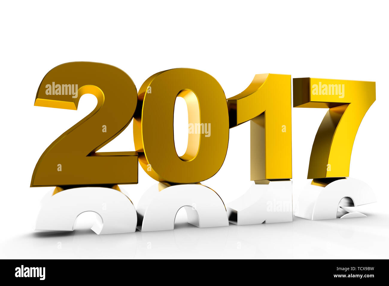 3d illustration 2017 new hi-res stock photography and images - Alamy