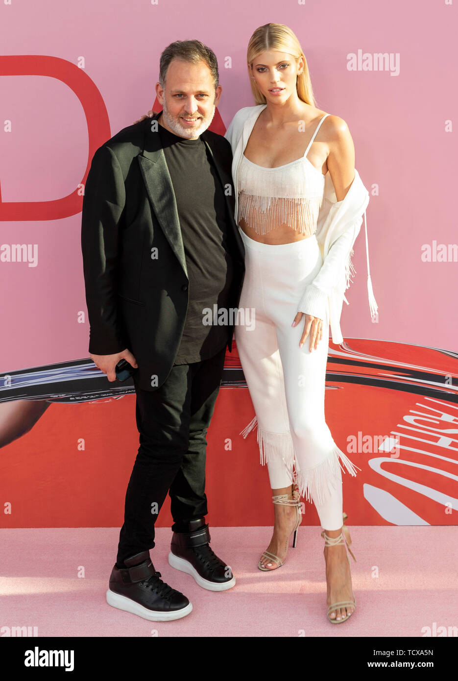 New York, NY - June 03, 2019: Kobi Halperin and Devon Windsor attend