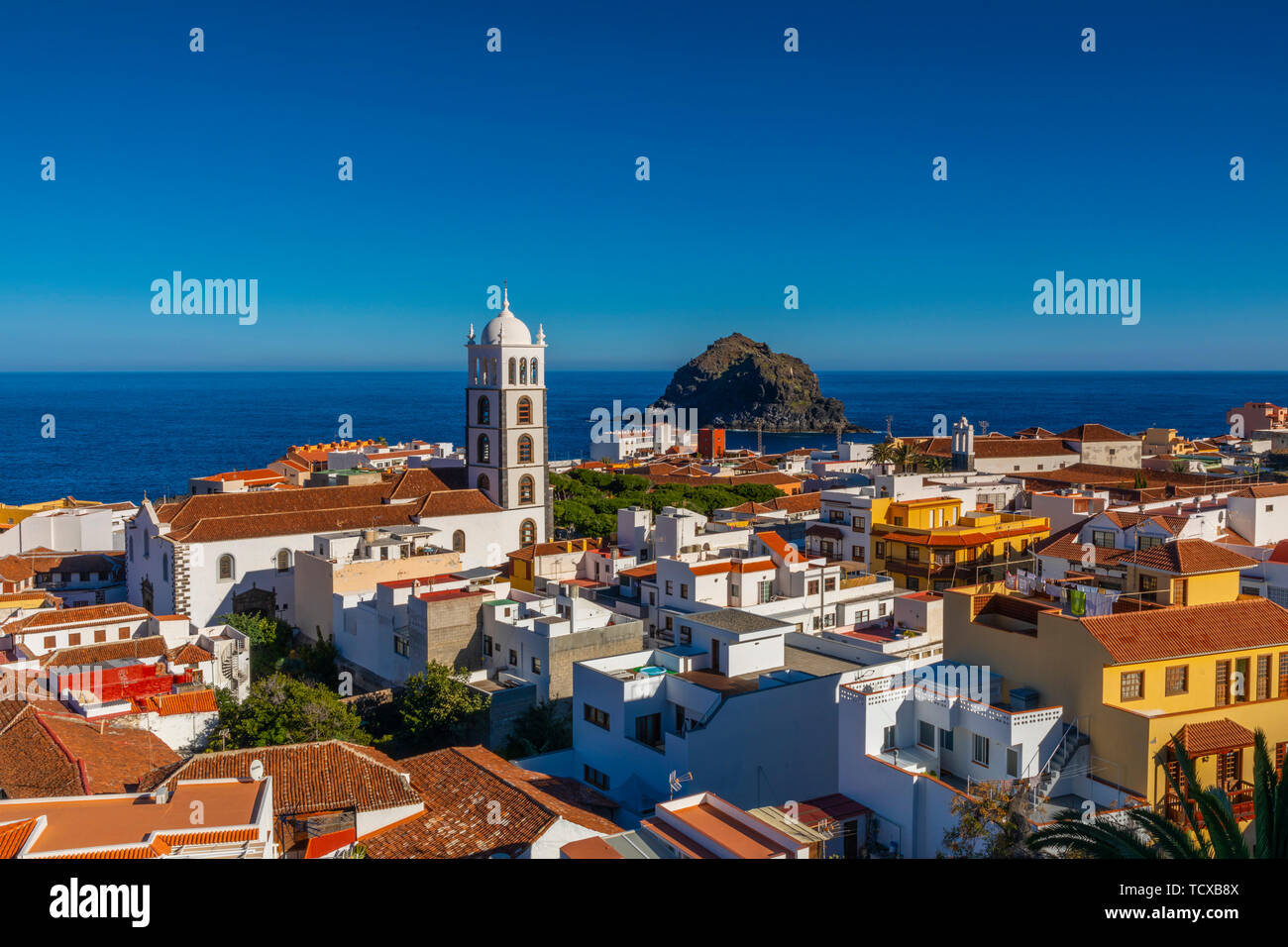 Garachico, Puerto de la Cruz, Tenerife, Canary Islands, Spain, Atlantic Ocean, Europe Stock Photo