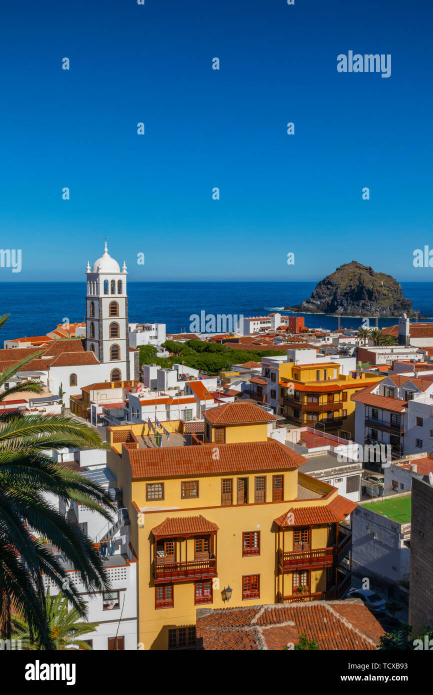 Garachico, Puerto de la Cruz, Tenerife, Canary Islands, Spain, Atlantic Ocean, Europe Stock Photo