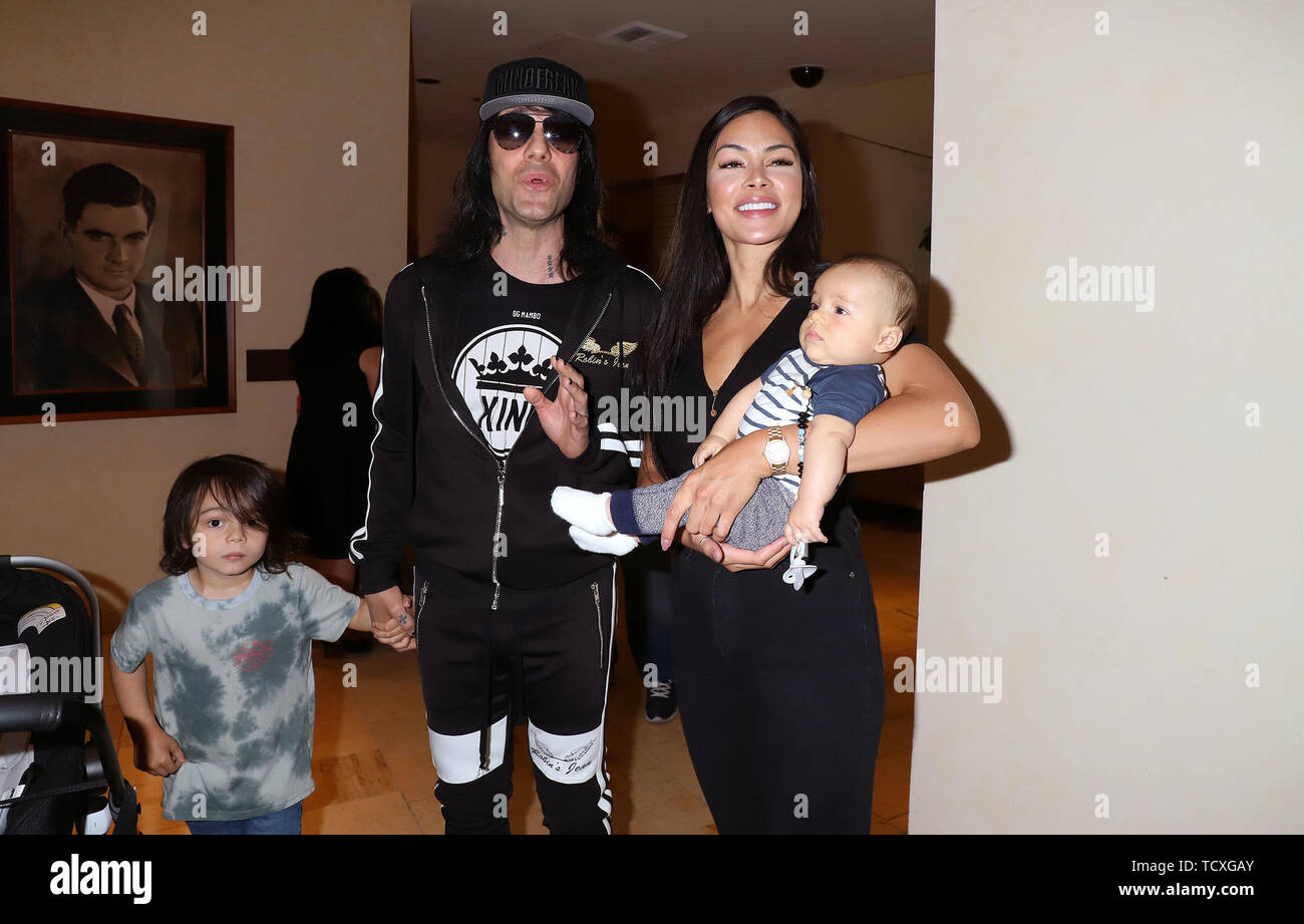 Criss Angel unveils new patient exam room  Featuring: Criss Angel, Shaunyl Benson, Johnny Crisstopher, Xristos Yanni Where: Las Vegas, Nevada, United States When: 09 May 2019 Credit: DJDM/WENN.com Stock Photo
