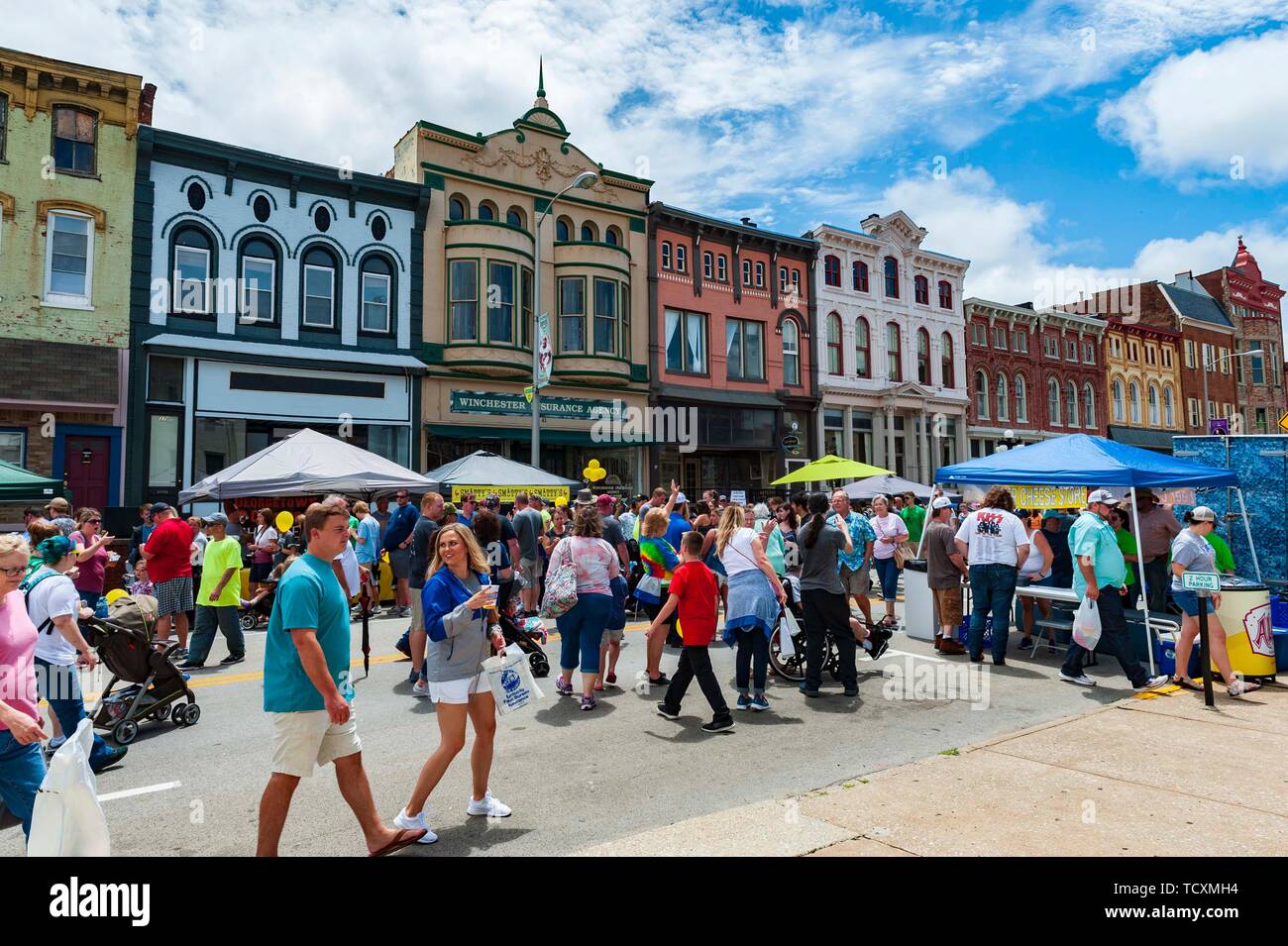 Beer Cheese Festival Winchester Kentucky Stock Photo Alamy
