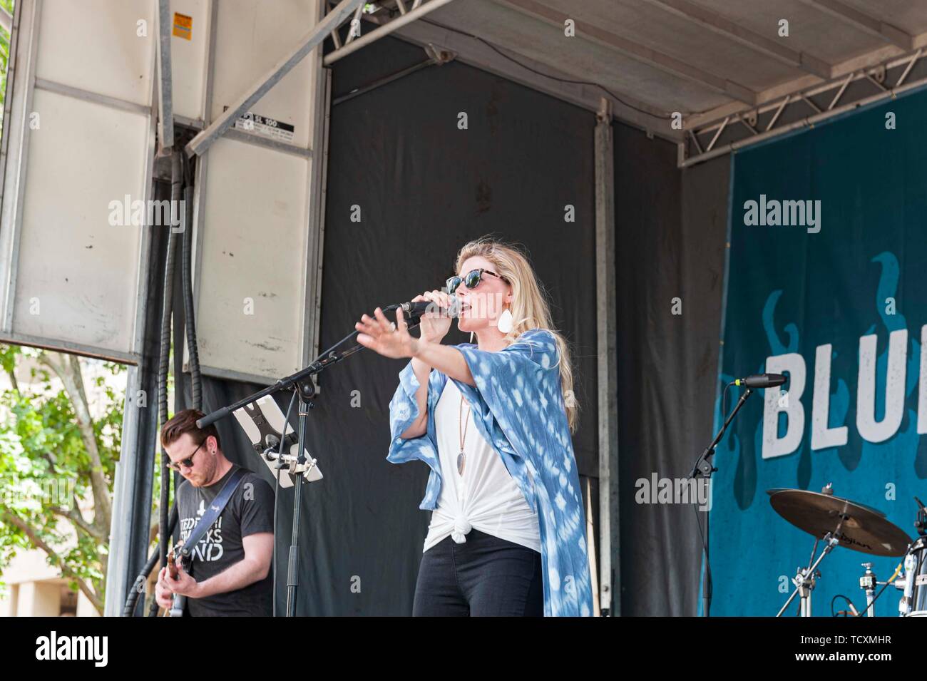 Bluegrass Barbeque Festival Lexington Kentucky Stock Photo Alamy