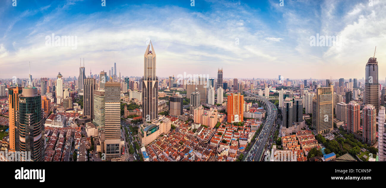 Shanghai famous scenic spots hi-res stock photography and images - Alamy