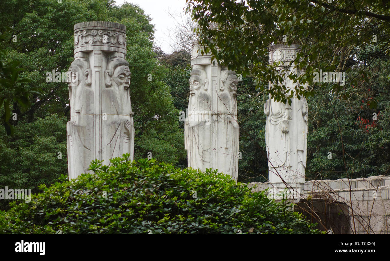 Ke Yan Scenic Area Sculpture Stock Photo - Alamy