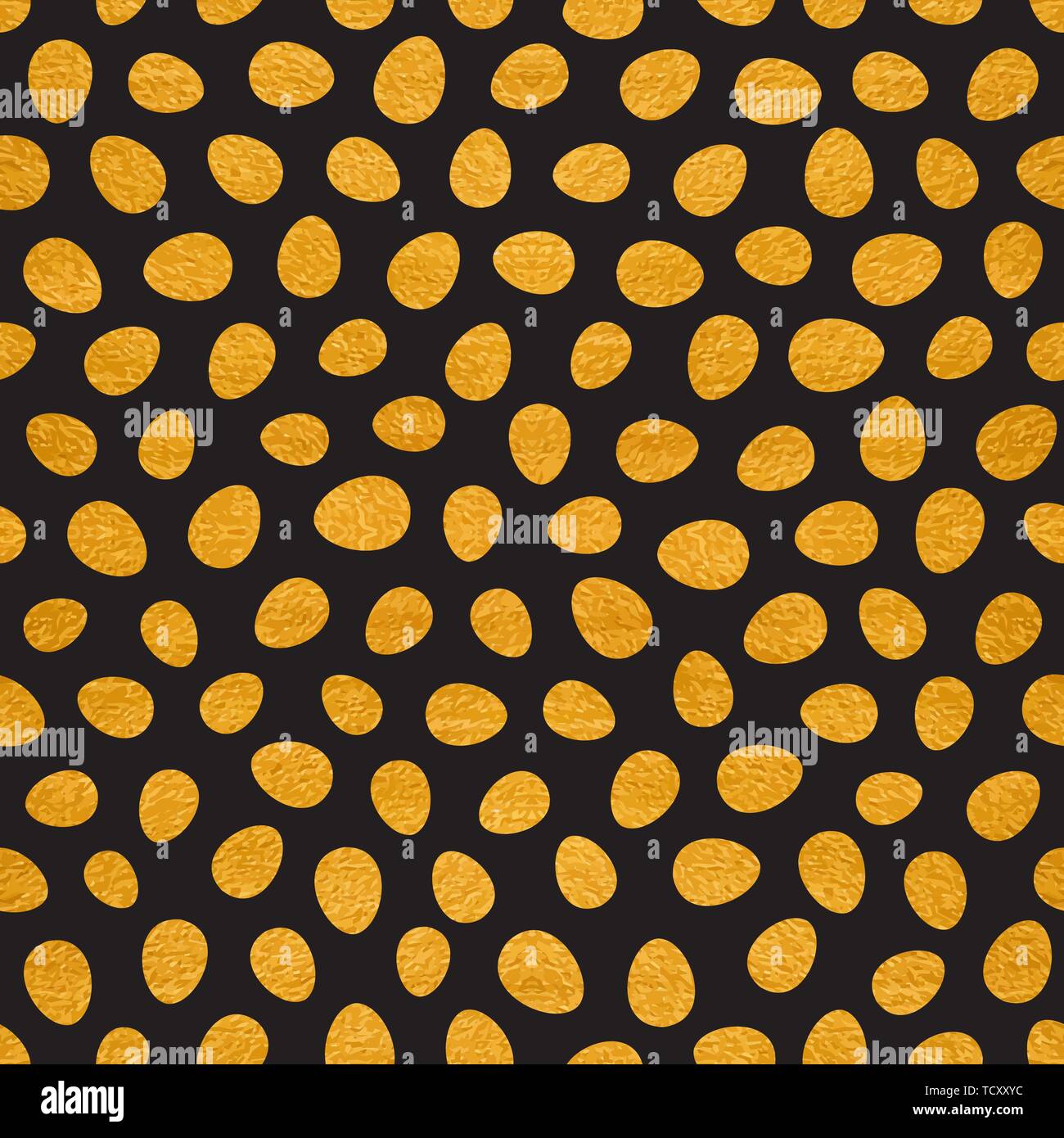 Seamless pattern with easter eggs Stock Vector
