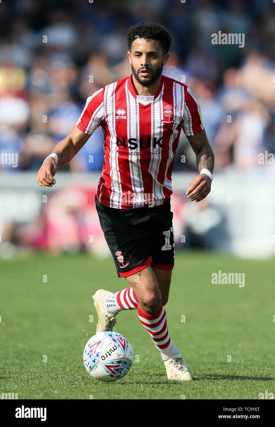Lincoln City's Bruno Andrade Stock Photo Alamy