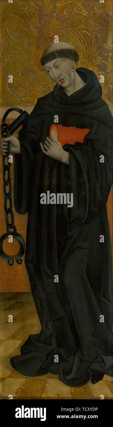 Saint Leonard, c. 1480. Creator: Anonymous. Stock Photo