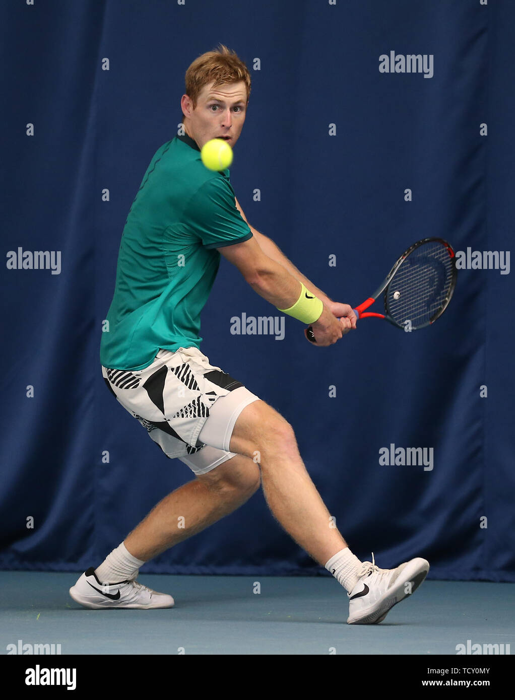 Luke Saville during day three of the Nature Valley Open at Nottingham Tennis  Centre Stock Photo - Alamy