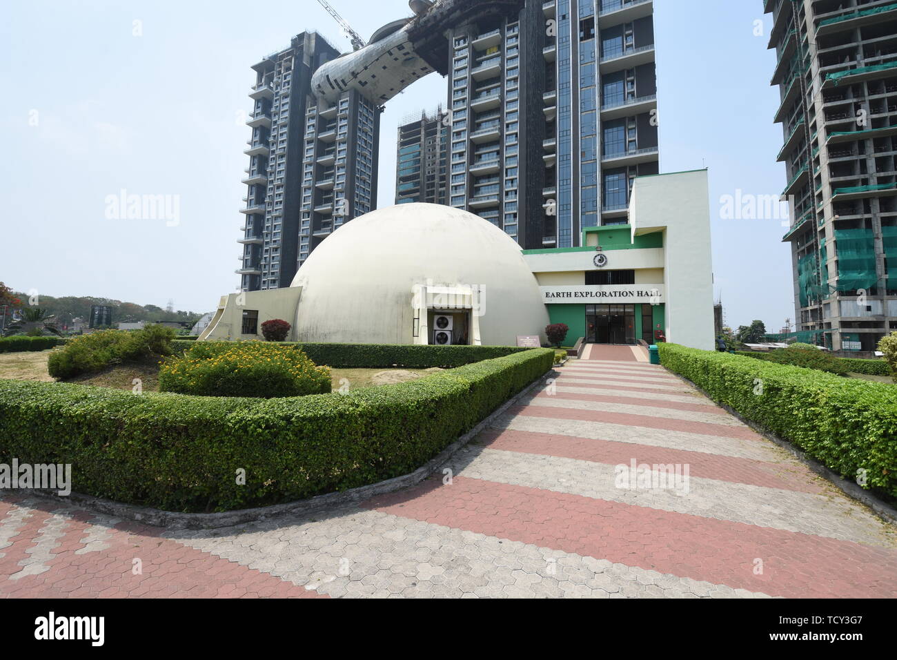 Earth Exploration Hall of the Science City, Kolkata, India Stock Photo ...