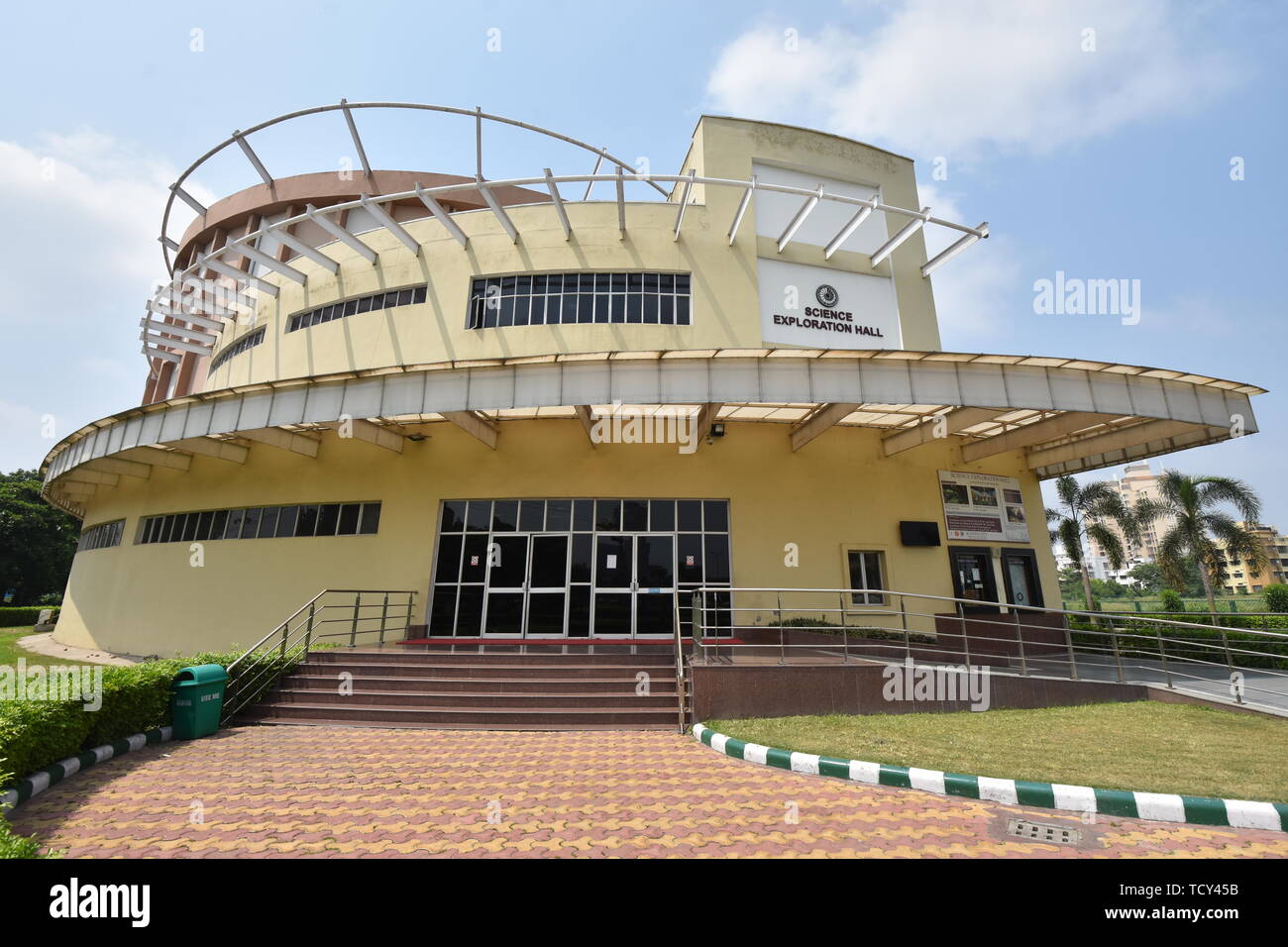 Science Exploration Hall of the Science City, Kolkata, India Stock