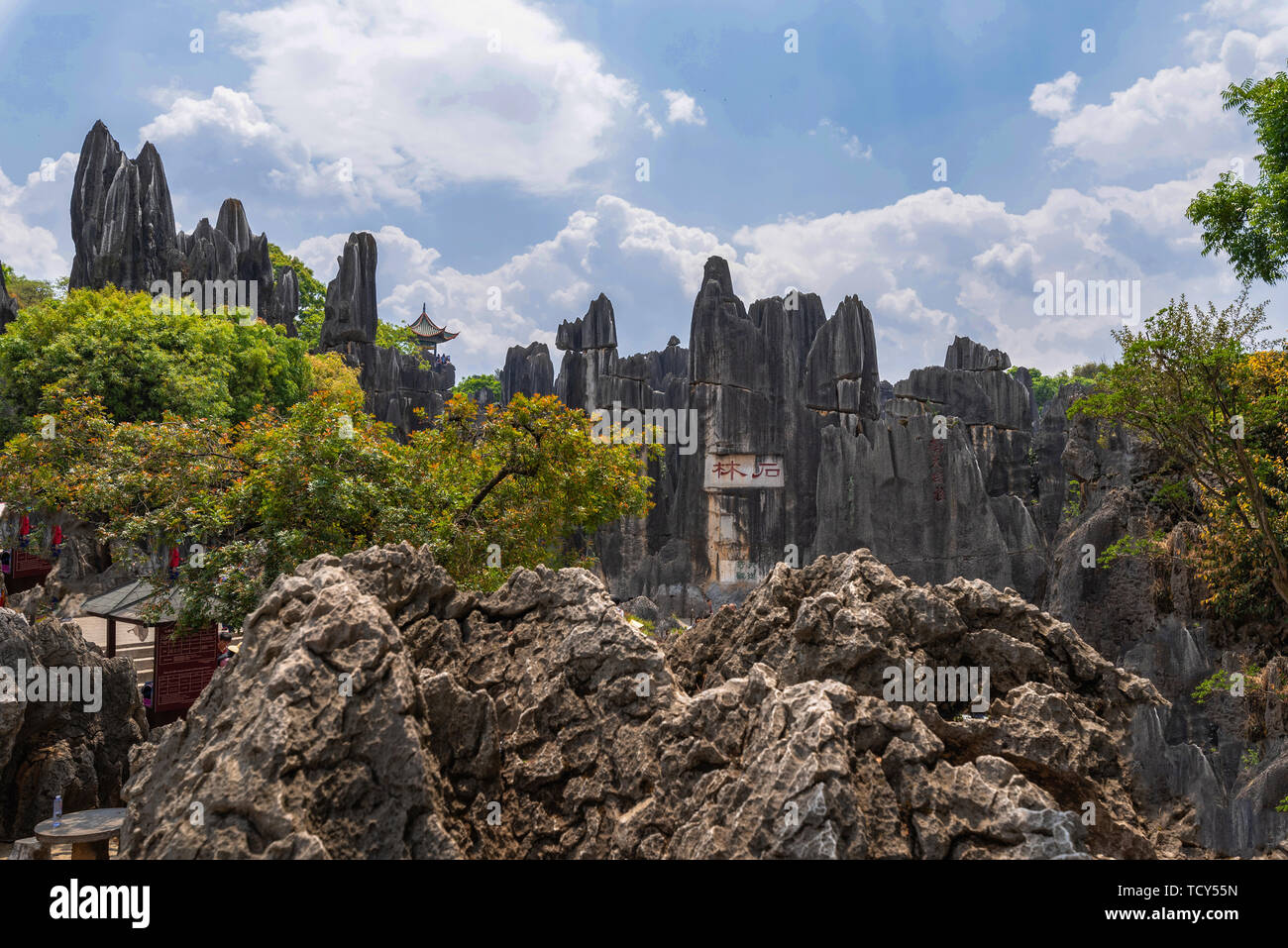 Shilin Scenic Area, Kunming Stock Photo Alamy