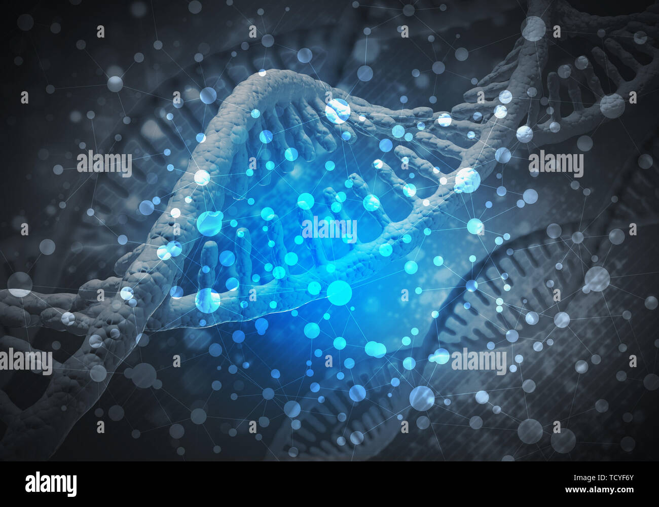 DNA molecules background Stock Photo - Alamy