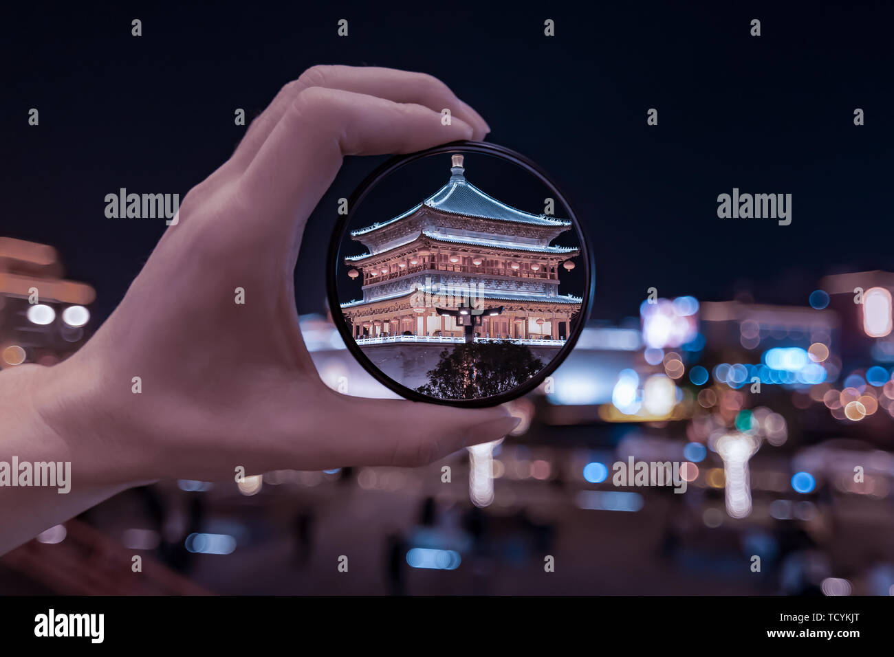 Dream Clock Tower Stock Photo Alamy
