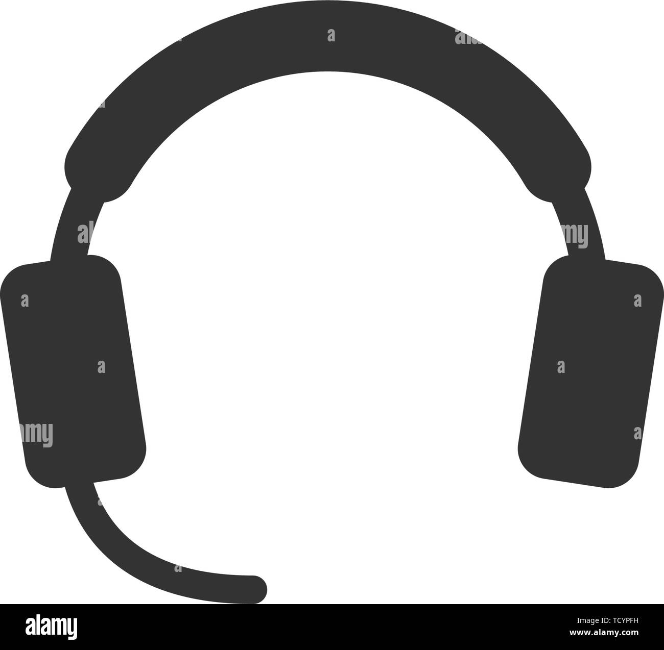 Headphone icon design template vector Stock Vector Image & Art Alamy