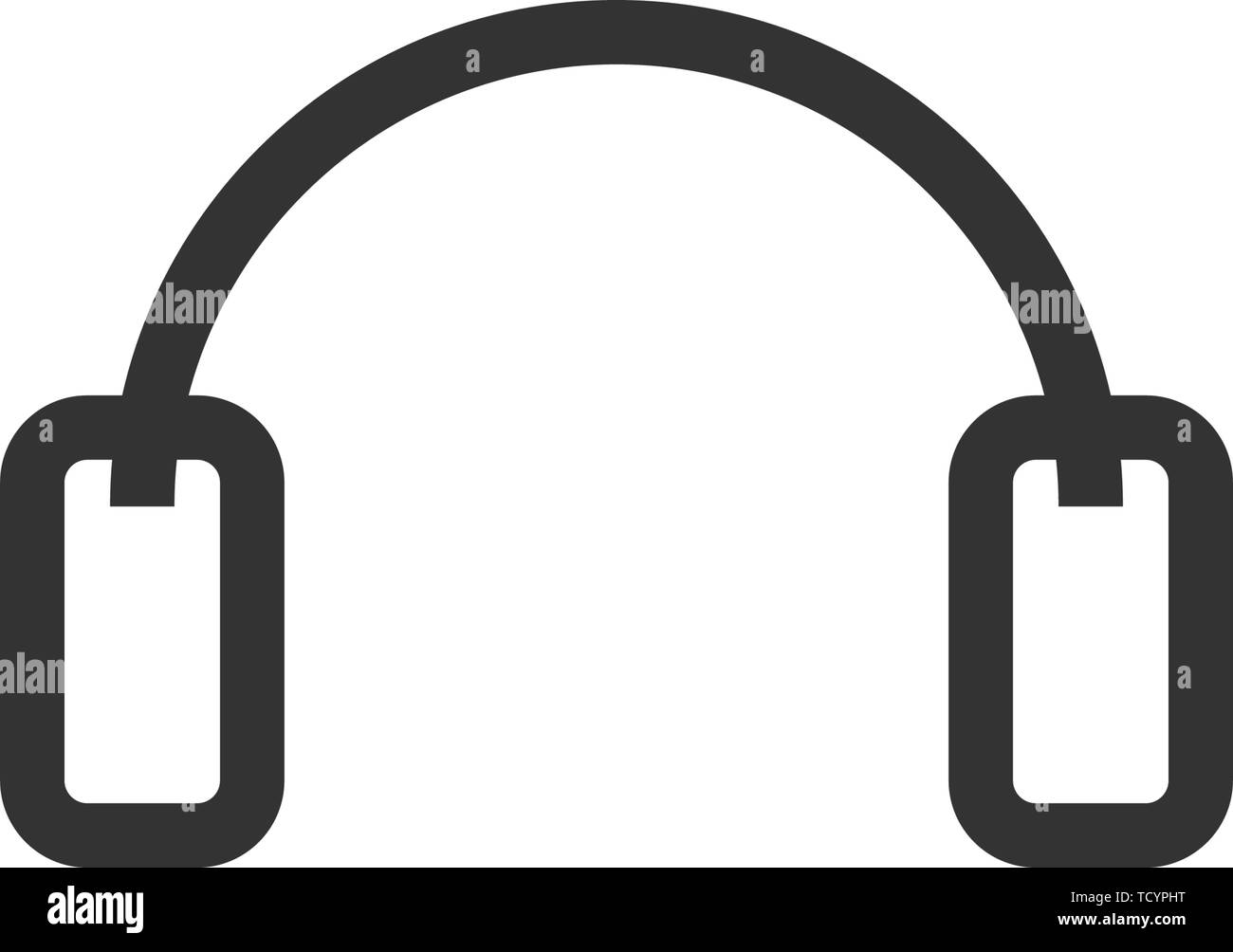 Headphone icon design template vector Stock Vector Image & Art Alamy